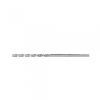 Twist Drill Smooth Shaft Stainless Steel, Diameter 1.5 mm Ø